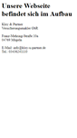 Mobile Screenshot of kloy-u-partner.de